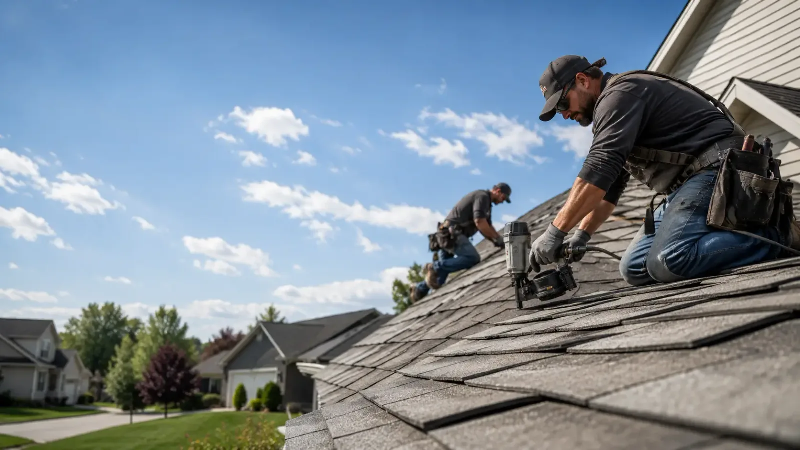 Storm Damage Roof Repair in Amity, PA near me